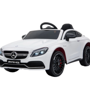 Mercedes Benz C63 AMG Licensed Ride on Car - 12V 2WD White | 12v kids ride on,Kids ride on,Ride on Car,SALOON & HOT HATCHES