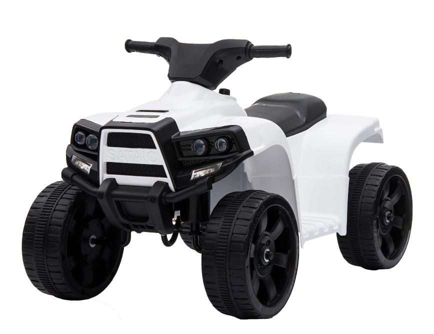 Renegade Rider 6V Electric Quad Motorbike In White | 12v kids ride on,Electric Quad,Kids ride on,kidsquads