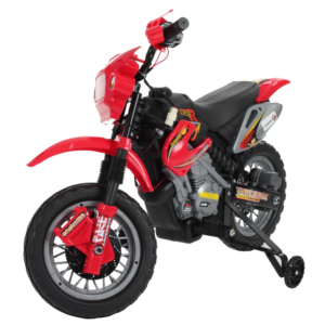 MotorCross Ride on Motorbike - 6V Red | 12v kids ride on,Kids ride on,Motorcycles,Ride on Motorbike
