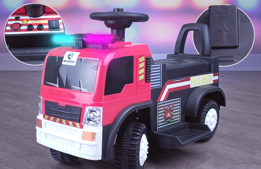 Fire Engine & Rescue Truck Kids Ride on Electric Car | 12v kids ride on,car accessories,Electric,Electric Kids Quad,Electric Quad,Electric Ride On Bike,Electric Ride on Car,Electric Ride On Quad,Electric Ride On Toy Car,Electric Ride On Toy Motorcycle,Fir