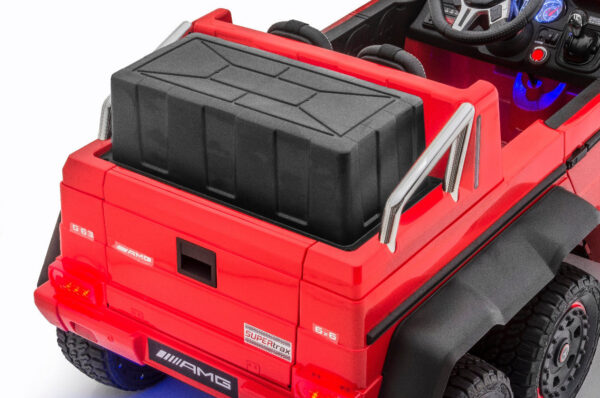 Mercedes G63 Electric Ride on Car 6x6 Jeep with Remote Control - Red - 6 wheels Drive | 12v kids ride on,Electric Ride on Car,Kids ride on,SALOON & HOT HATCHES