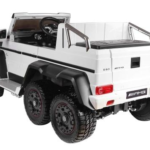 Mercedes G63 Electric Ride on Car 6x6 Jeep with Remote Control - White - 6 wheels Drive | 12v kids ride on,Electric Ride on Car,Kids ride on,SALOON & HOT HATCHES