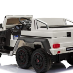 Mercedes G63 Electric Ride on Car 6x6 Jeep with Remote Control - White - 6 wheels Drive | 12v kids ride on,Electric Ride on Car,Kids ride on,SALOON & HOT HATCHES