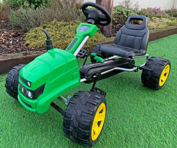 Farm Go Kart / Cart - Green & Black | 12v kids ride on,Go Kart,Go Karts,Kids ride Electric Car,Kids ride on