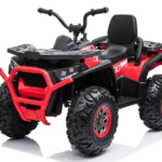 Desert Commander 24v (2 x 12v) Ride On Electric Kids Quad - Four Wheel Drive - EVA Rubber Wheels - Red | 12v kids ride on,Kids ride on,kidsquads,Quad