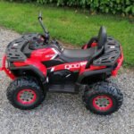 Desert Commander 24v (2 x 12v) Ride On Electric Kids Quad - Four Wheel Drive - EVA Rubber Wheels - Red | 12v kids ride on,Kids ride on,kidsquads,Quad