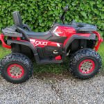 Desert Commander 24v (2 x 12v) Ride On Electric Kids Quad - Four Wheel Drive - EVA Rubber Wheels - Red | 12v kids ride on,Kids ride on,kidsquads,Quad