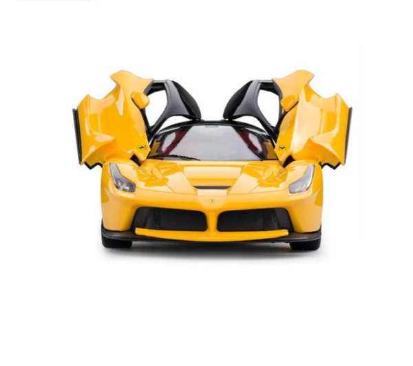 Rastar RC 1:14 Ferrari Laferrari Kids Remote Control Toy Car - Yellow - LK Auto Factors