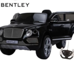 Licensed Bentley Bentayga 12v Kids Electric Ride On Kids Car - Metallic Black - LK Auto Factors