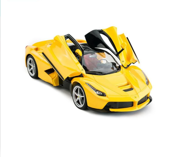 Rastar RC 1:14 Ferrari Laferrari Kids Remote Control Toy Car - Yellow - LK Auto Factors