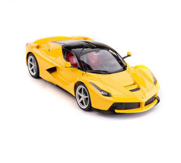 Rastar RC 1:14 Ferrari Laferrari Kids Remote Control Toy Car - Yellow - LK Auto Factors