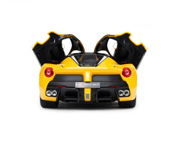 Rastar RC 1:14 Ferrari Laferrari Kids Remote Control Toy Car - Yellow - LK Auto Factors