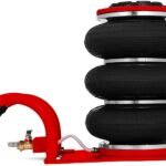 Heavy Duty Triple Bag Air jack 3 Ton Pneumatic Car Jack 6600lbs ( Lifting Up To 16 Inch Height) | partially