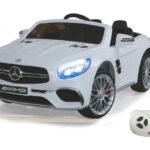 Ride-on Mercedes-AMG SL 65 white 12V | 12v kids ride on,Kids ride on,Mercedes AMG,SALOON & HOT HATCHES