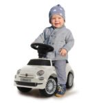 Push Car Fiat 500 white | 12v kids ride on,Foot to Floor,Kids ride on,Push car