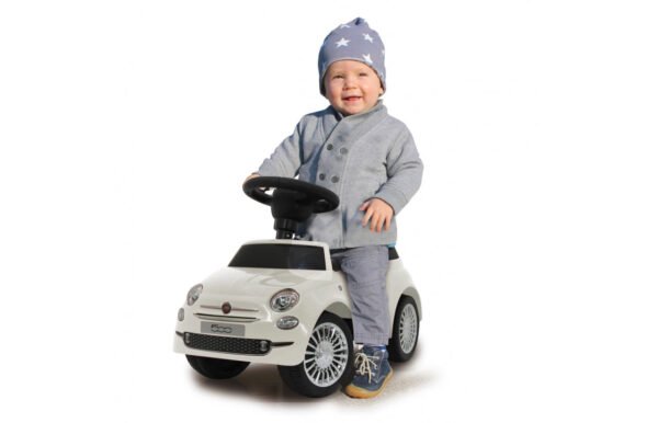 Push Car Fiat 500 white | 12v kids ride on,Foot to Floor,Kids ride on,Push car