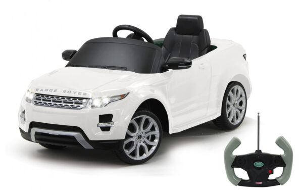 Ride-on Land Rover Evoque whit e 27Mhz 4X4 | 12v kids ride on,Kids ride on,land rover,SALOON & HOT HATCHES