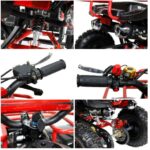 49cc Nitro Sports Style E-Start 6" Mini Quad ATV - LK Auto Factors