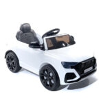 12V Licensed White Audi Q8 RS Battery Ride On Car | Audi Q8 RS,SALOON & HOT HATCHES