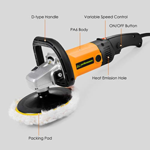 LK Performance Parts 6 Speed Car Polisher / Buffer | Machine Polishers & Kits