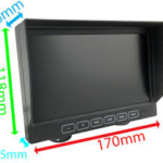 Wireless Ford Transit Custom 2016/20 Brake Light Reverse Camera+7" Dash Monitor | Light Reverse Camera,special offer