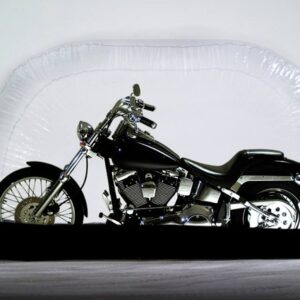 Unique iBikeCover Indoor/Outdoor inflatable Motorcycle Capsule With Integrated Fan - LK Auto Factors