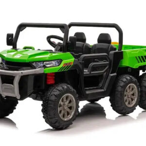 24V 6-Wheel Gator Two Seat Ride-On Electric Vehicle with Tipping Feature