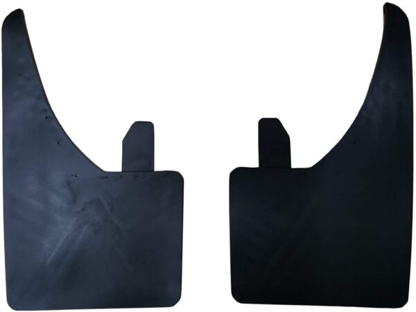 Complete Set of 4 Plain, unbranded universal fit mudflaps mudguards in rubber (4 pack) | mudflaps