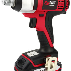 PROTOOL 20V CORDLESS IMPACT WRENCH 2 X 2AH BATTERIES