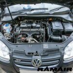 Ramair Cone Air Filter Intake Induction Kit Heat Shield for VW | Exhaust Tips,Induction Kit Heat Shield