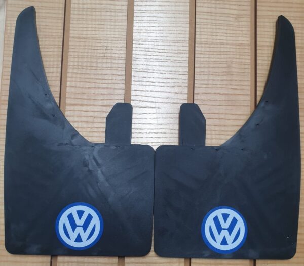universal vw mudflaps Blue Logo