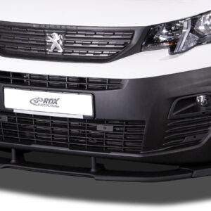 LK Front Spoiler VARIO-X for CITROEN Berlingo, PEUGEOT Partner & Rifter, OPEL Combo, TOYOTA ProAce City (Type E, 2018+) Front Lip Splitter