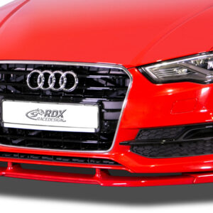LK Front Spoiler VARIO-X for AUDI A3 8V7 Cabrio Convertible / S3 Cabrio Convertible (S-Line- / S3 Frontbumper. -2016) Front Lip Splitter