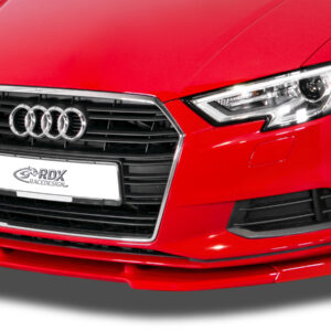 LK Front Spoiler VARIO-X for AUDI A3 8V7 Cabrio Convertible (Facelift 2016+) Front Lip Splitter