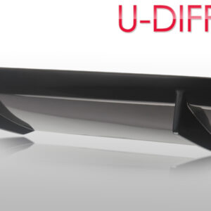 LK Rear Diffusor U-Diff XL (wide version) Universal CHEVROLET CRUZE
