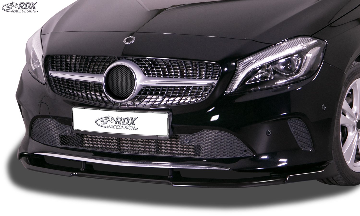 LK Front Spoiler VARIO-X for MERCEDES A-Class W176 (2015-2018) Front Lip Splitter