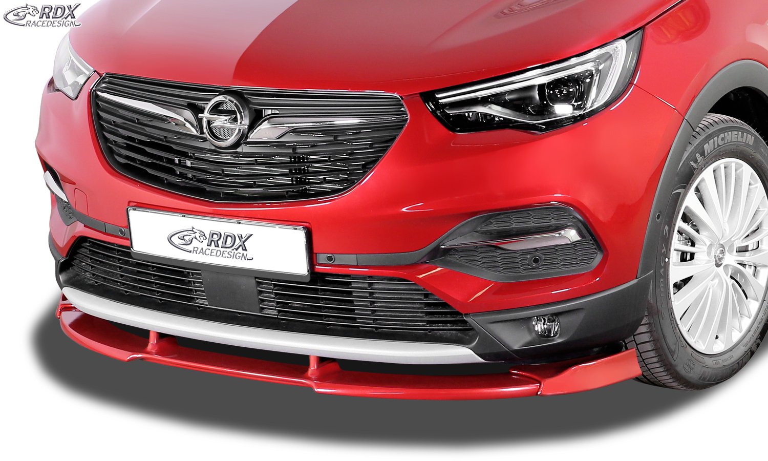 LK Front Spoiler VARIO-X for OPEL/VAUXHALL Grandland X Front Lip Splitter